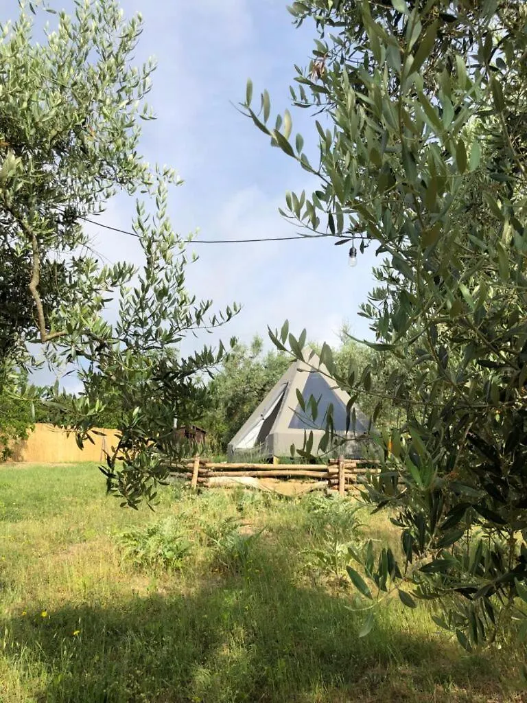 Luxury tent Glamping La Lodola Hotel Crocina Italy